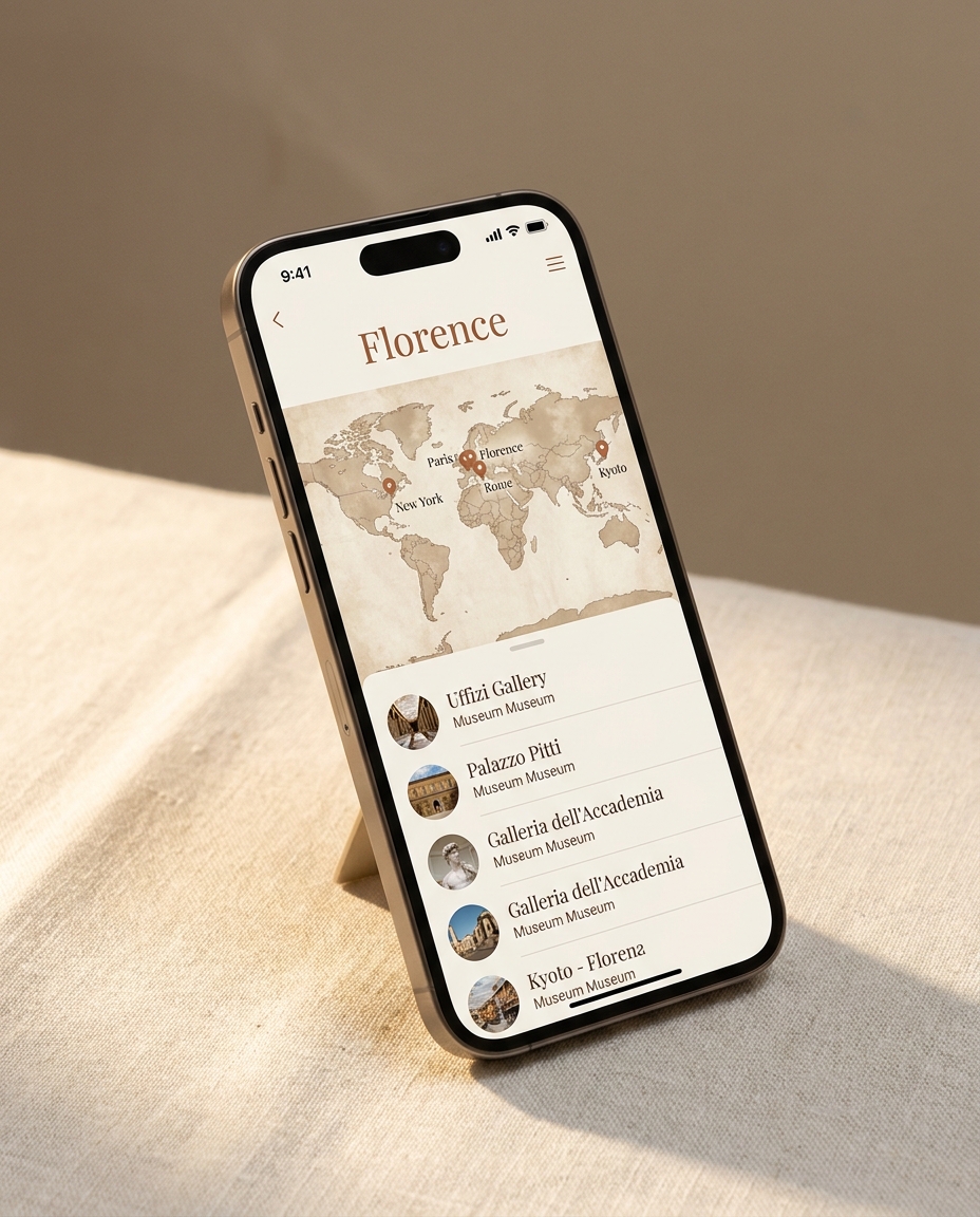 Viamuseo on iPhone