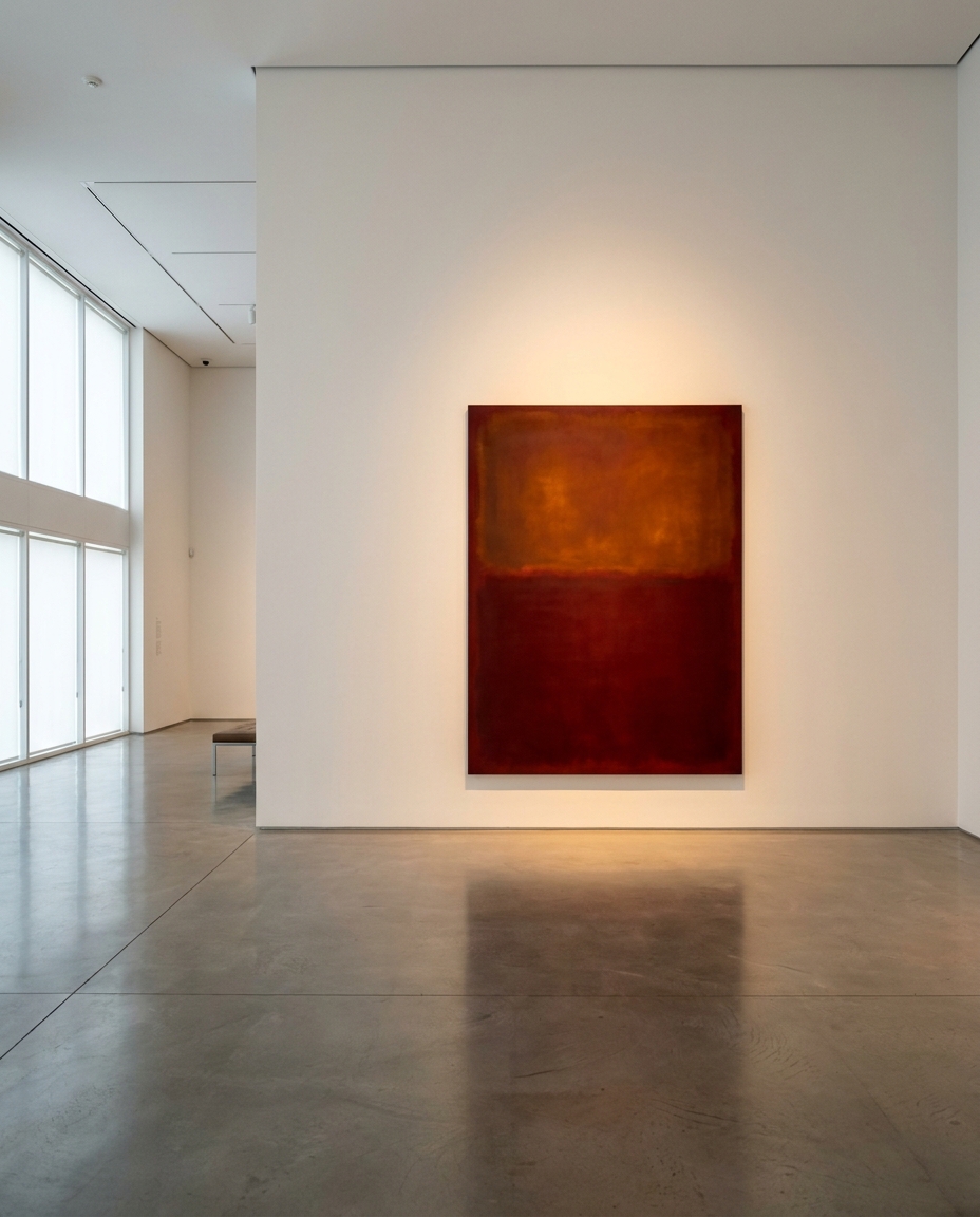 Modern art gallery