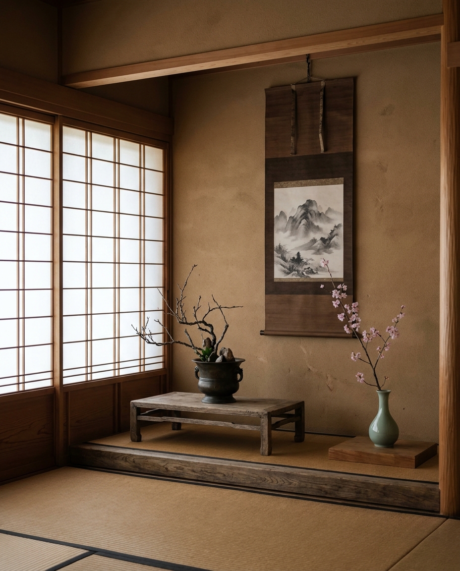 Japanese art room